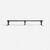 BARRE DE SLIDE / GRIND CARREE NOIRE POUR SKATEBOARD REGLABLE ET CONNECTABLE