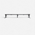 BARRE DE SLIDE / GRIND CARREE NOIRE POUR SKATEBOARD REGLABLE ET CONNECTABLE