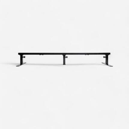 BARRE DE SLIDE / GRIND CARREE NOIRE POUR SKATEBOARD REGLABLE ET CONNECTABLE