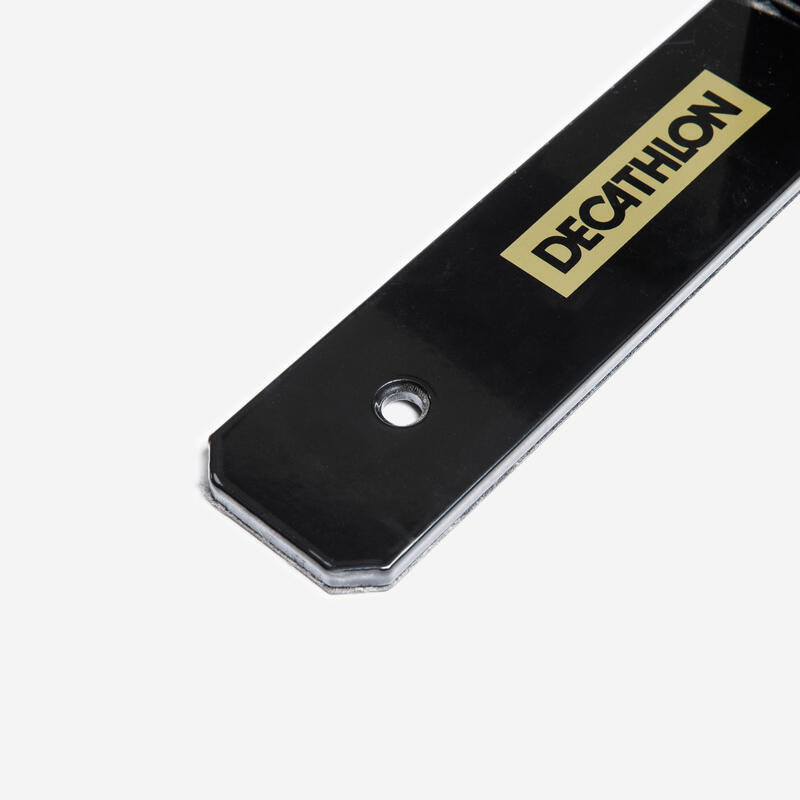 可調式及可連接式方形滑板滑桿／磨桿 - 黑色