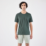 T-shirt running respirant homme - Dry+ Vert foncé