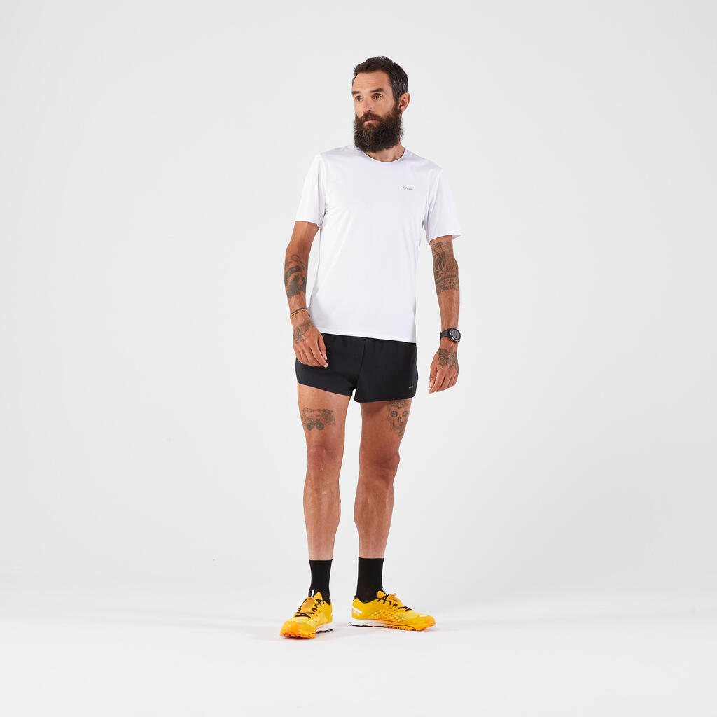 חולצת ריצה קלה לגברים KIPRUN Run 900 REPLIKA - לבן