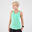 Débardeur running avec brassière intégrée Femme - KIPRUN Run 500 Confort vert