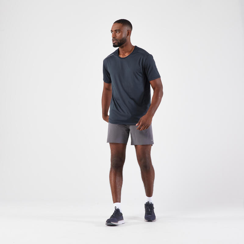 T-shirt running respirant homme - Dry+ Bleu