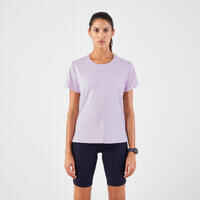 KIPRUN Run 500 Dry Women's Breathable Running T-shirt - mauve