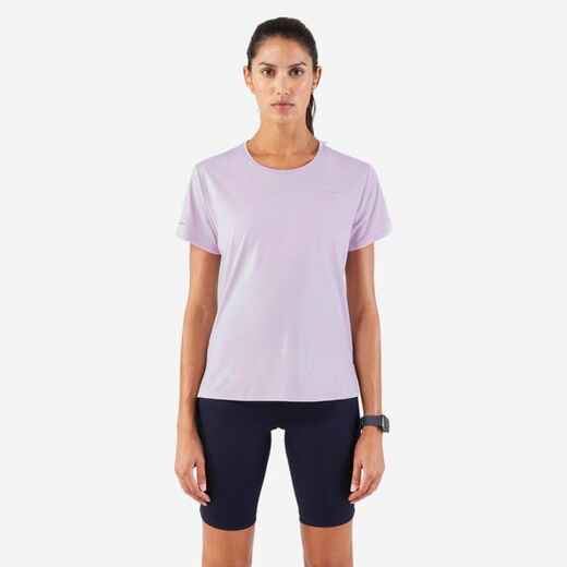 
      Laufshirt kurzarm Damen atmungsaktiv - Run 500 Dry malve
  