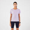 Kadın Tişört - Koşu - Mor - Kiprun Run 500 Dry