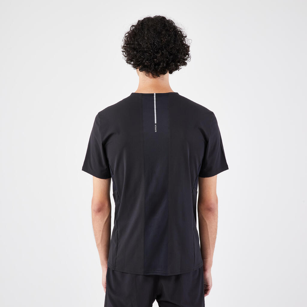 T-shirt de running respirant Homme - KIPRUN Vert