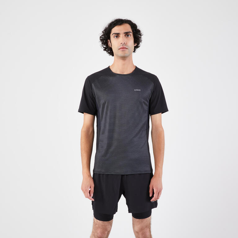 Men's Kiprun Run 900 Light breathable running t-shirt in black