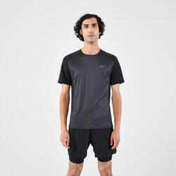 T-shirt de running respirant Homme - KIPRUN Vert