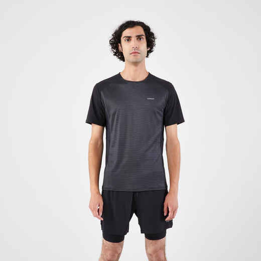 
      Vīriešu gaisu caurlaidīgs skriešanas T krekls “Kiprun 900 Light”, melns
  
