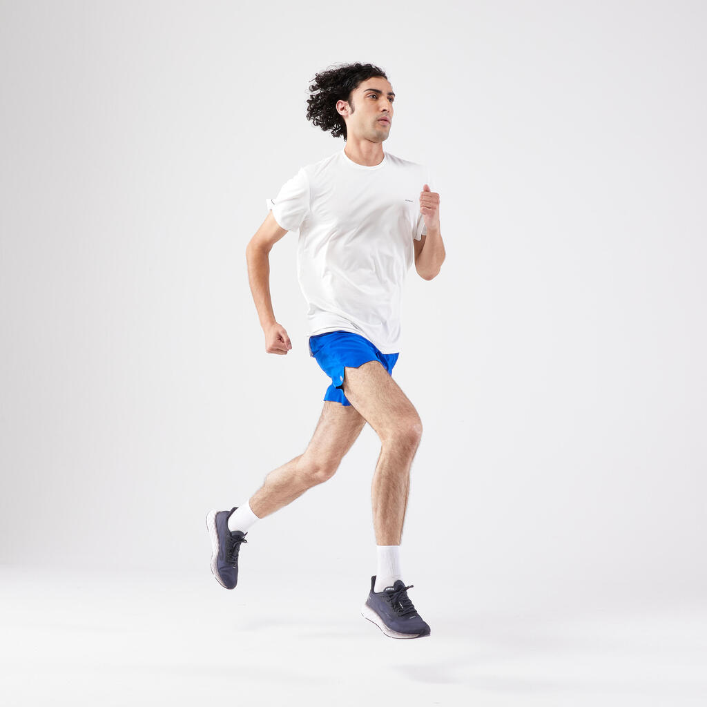 Men's Run 500 Comfort Running Shorts - Anthracite Grey