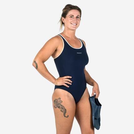 Maillot de bain 1 pièce natation Femme - Kamyla rouge