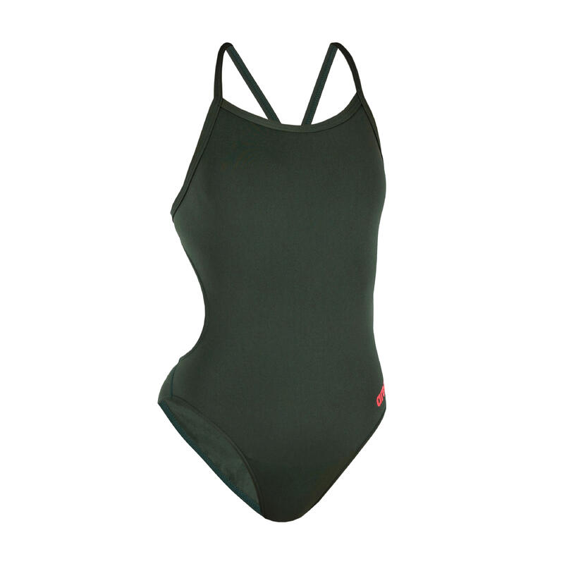 Costume intero ARENA SOLID verde scuro