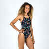 Jednodijelni kupaći kostim Kamyleon 500 Form ženski crni