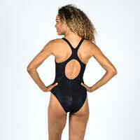 SWIMSUIT 1P KAMYLEON 500 GEOL BLACK