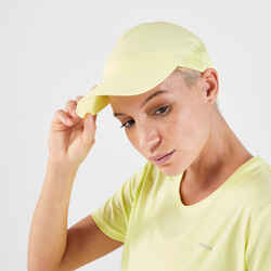 Men's Women's KIPRUN Running Adjustable Cap - yellow