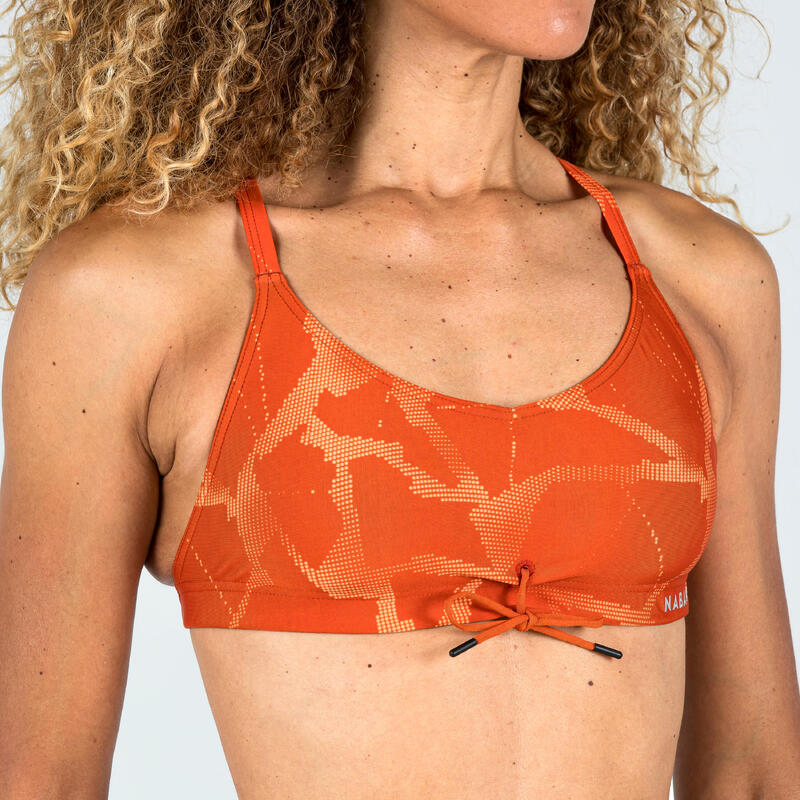 Top nuoto donna JANA ICE arancione