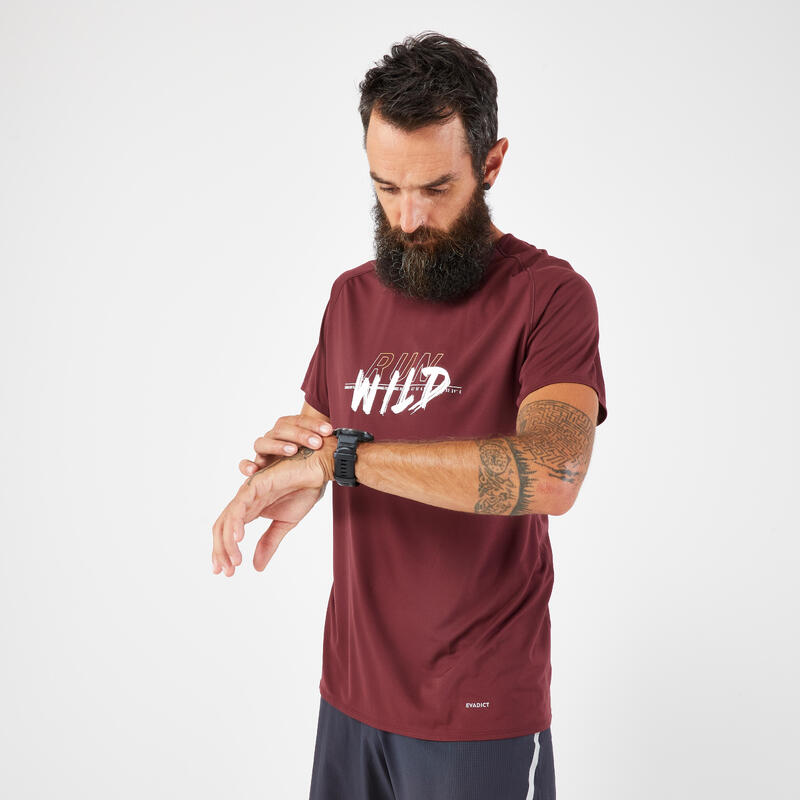 Férfi futópóló, terepfutáshoz - Run 500