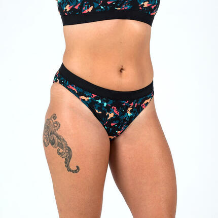 Bas de maillot de bain de natation femme kamyleon geol noir