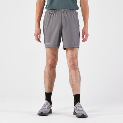 Short de running homme - kiprun run 100 noir