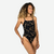 Maillot de bain de natation femme une pièce lexa ice orange