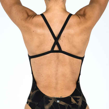 Women's one-piece Swimsuit Lexa Ice orange