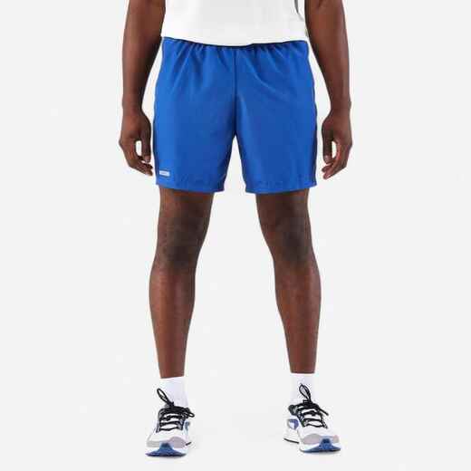 Short de running azul para hombre Kiprun Run 100