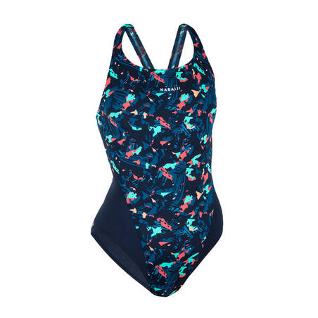 Plavi ženski jednodelni kupaći kostim KAMIYE FORM