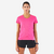 T-shirt de Running respirant Femme - KIPRUN Run 100 rose fuchsia