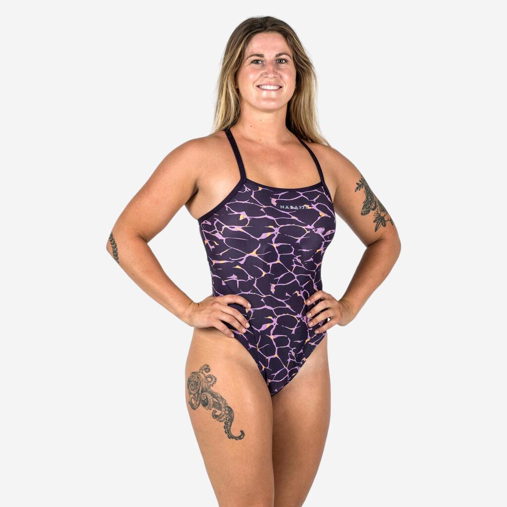 Women's one-piece Swimsuit Lexa Lavo orange