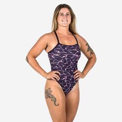 Bañador Natación Lexa Lavo Mujer Naranja