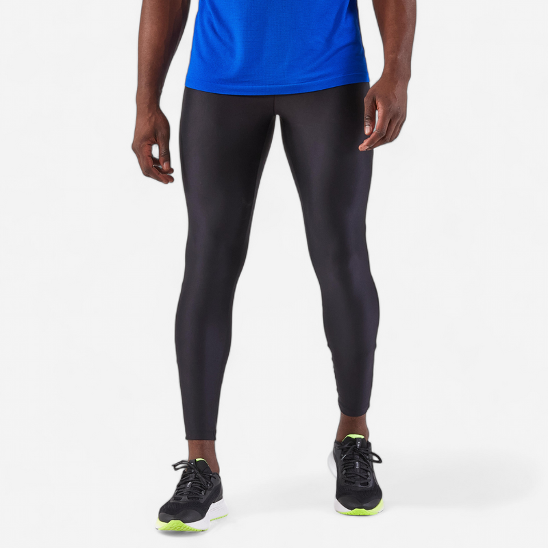 Collant de running respirant homme kiprun run 100 dry noir pour