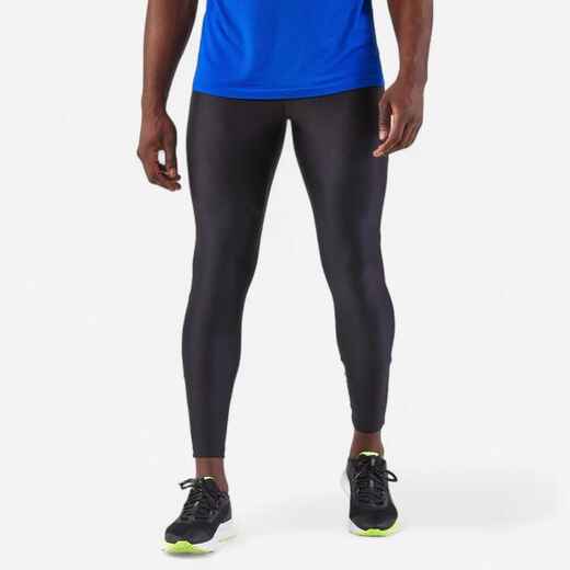 
      Men's Running Breathable Tights KIPRUN Run 100 Dry - Black
  