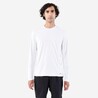 Men's Running Long Sleeved T-Shirt Anti UV 500 UV - Ultra White