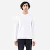 POLERA MANGA LARGA RUNNING ANTI-UV HOMBRE KIPRUN DRY 500 BLANCO