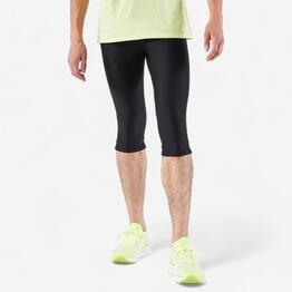 Corsaire de running homme - kiprun run 100 noir