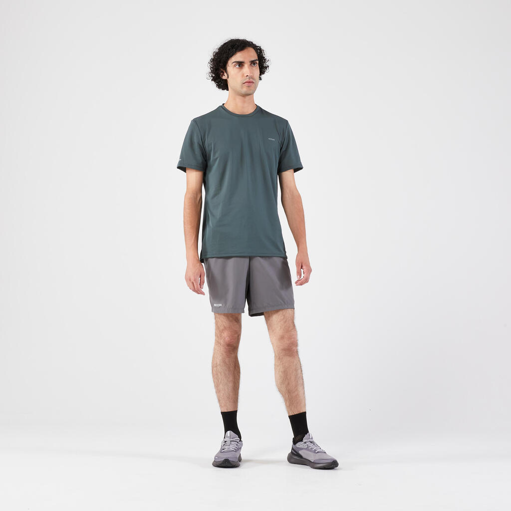 Men's Running Shorts Grey - Run 100