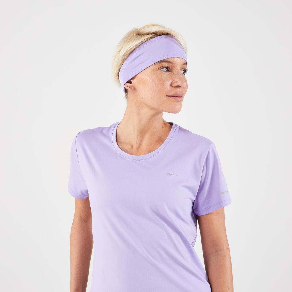 Men Women's KIPRUN running headband - light pink