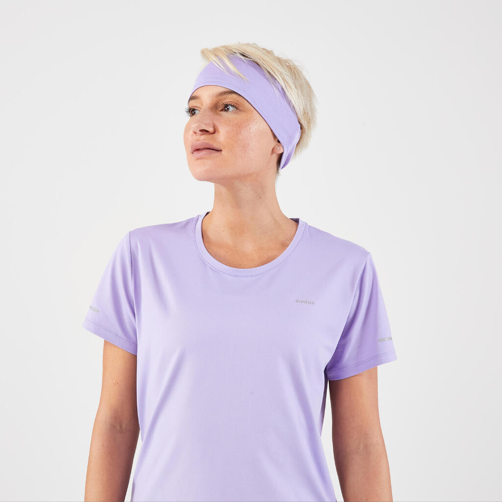 Men Women's KIPRUN running headband - light pink