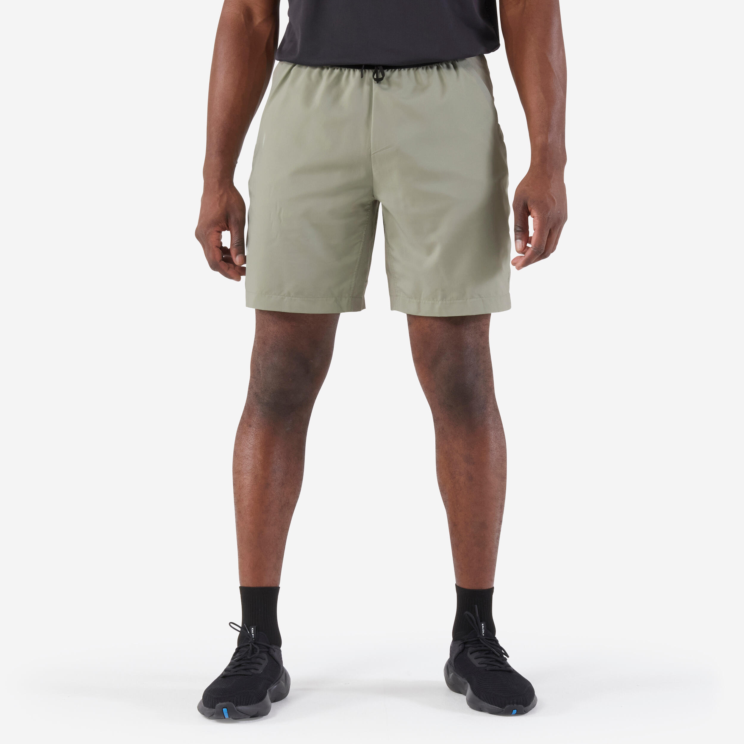 kalenji Men's Running Shorts-KIPRUN Run 500 Dry-Grey sage-picture-20