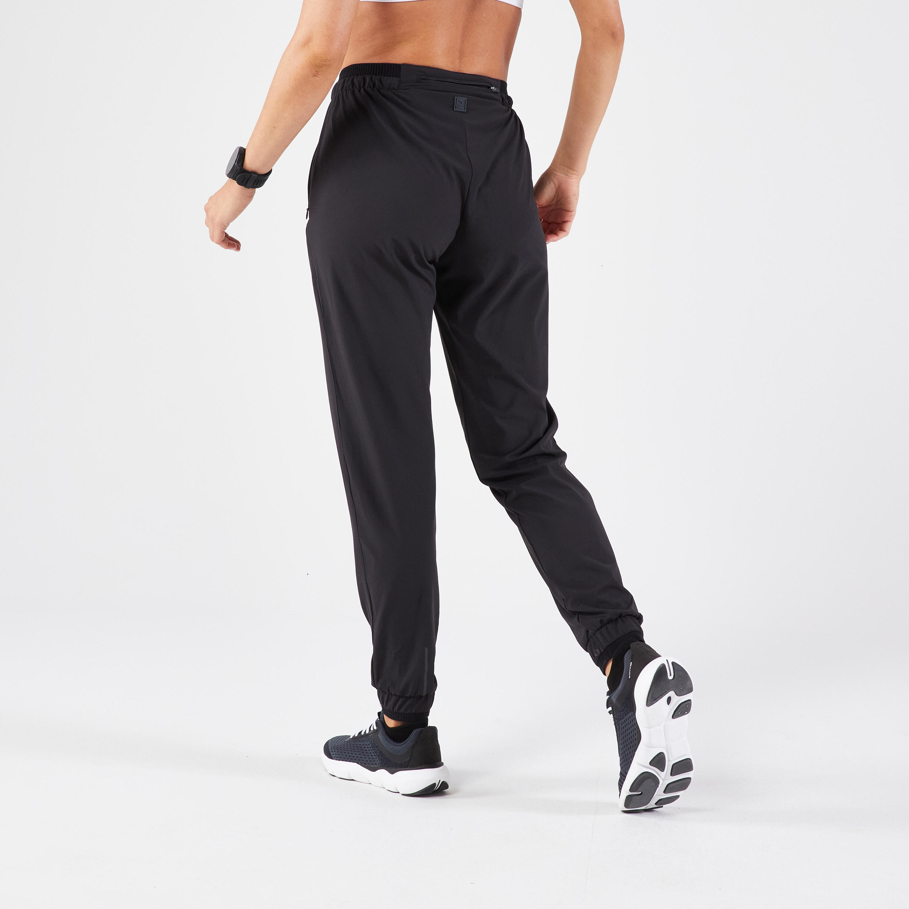 Women's Jogging Running Breathable Trousers Dry - black 5/7