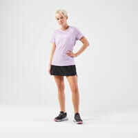 WOMEN'S TRAIL RUNNING SKORT - BLACK