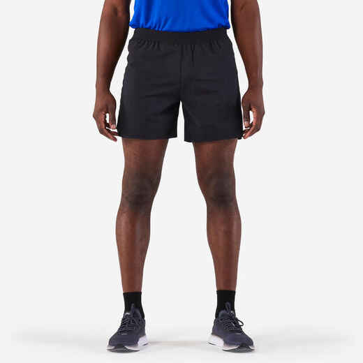 Laufshorts Herren - Run 500 Comfort grau