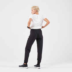 Γυναικείο Διαπνέον Παντελόνι για Jogging και Τρέξιμο Dry - μαύρο