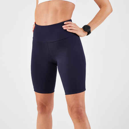 Run Dry 500 Support women's figure-hugging cycling shorts - blue