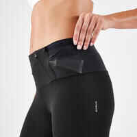 CORSARIO RUNNING MUJER - KIPRUN SUPPORT NEGRO 