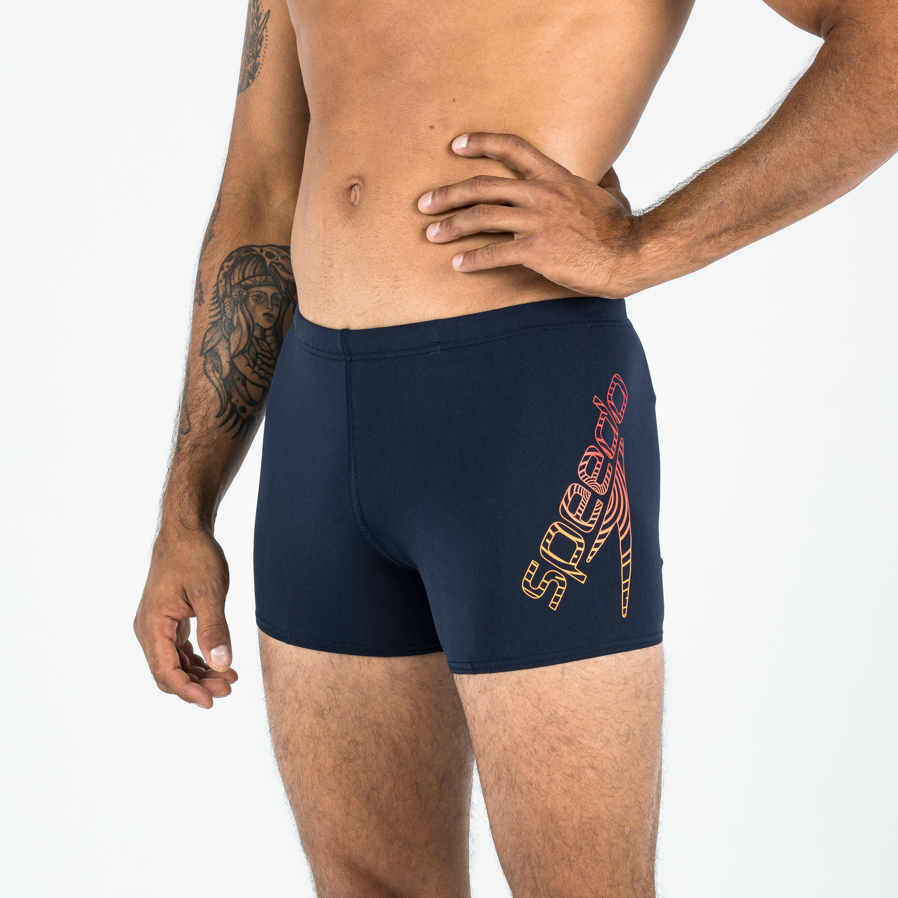 Taddlee Herren-Badehose – Boxershorts-Style, Rot, Für Schwimmbad, Strand & Urlaub