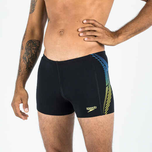 
      Badehose Boxer Herren Speedo - schwarz/blau/gelb 
  