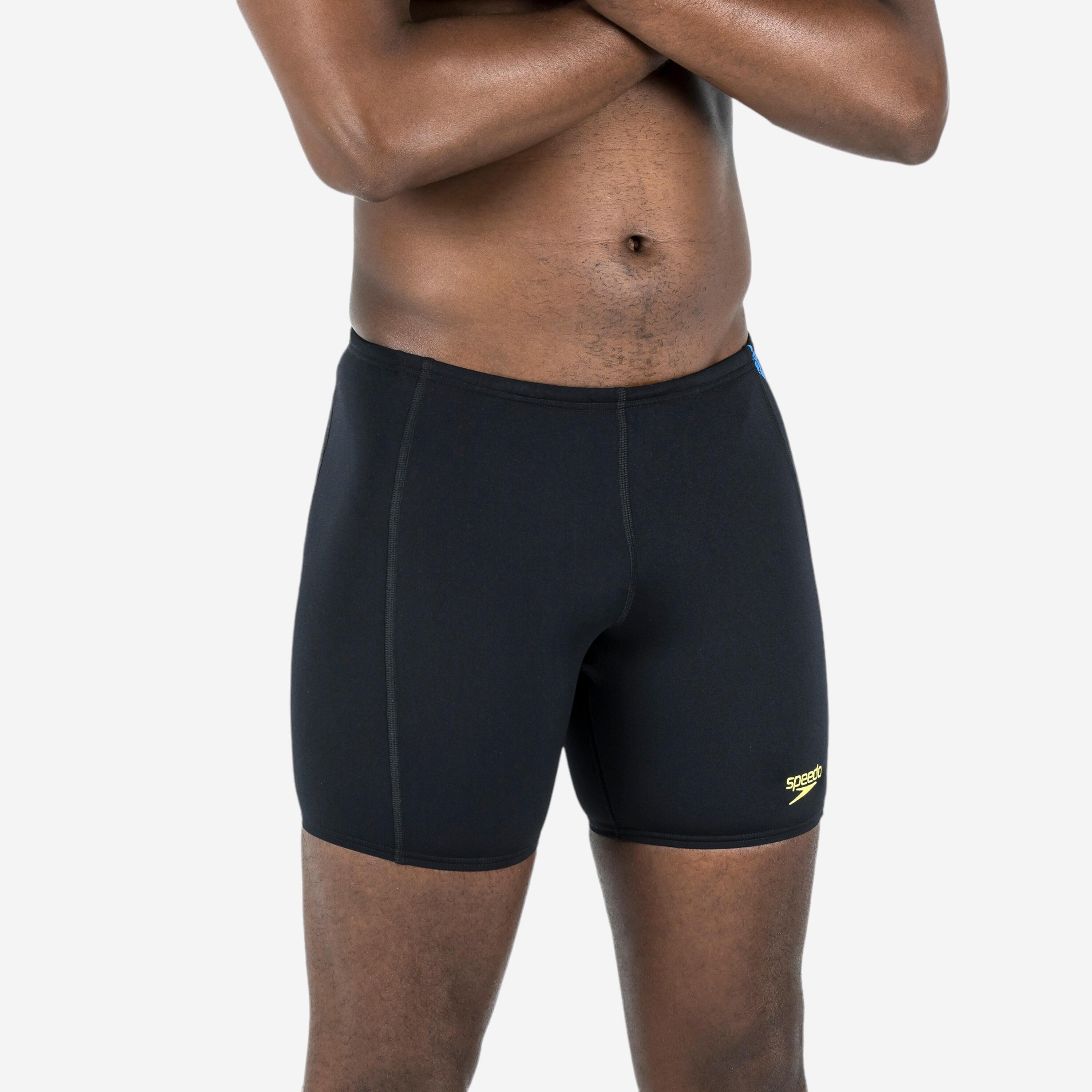 Boxeri De Baie Inot Lungi Speedo Boost Negru-galben Barbati